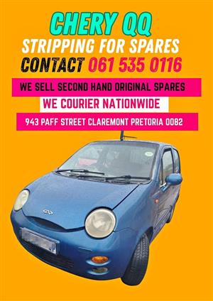 Chery QQ stripping for spares