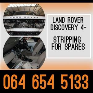 Discovery 4 stripping for spares land rover spares and parts