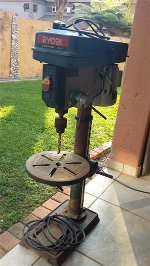 RYOBI INDUSTRIAL DRILL PRESS AND NEW BELTS FOR SALE