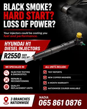 DIESEL INJECTORS FOR SALE OR TO RECON FOR SALE FOR HYUNDAI H1