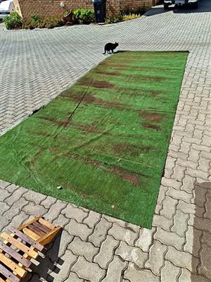 artificial grass mat - 3m x 6m