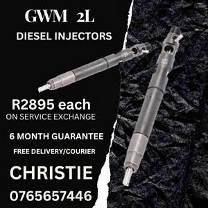 GWM 2L Diesel Injectors for sale