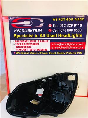 Mercedes Benz W205 C-class left side LED headlight housing (double xenon 2015)