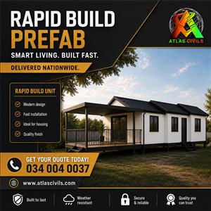 Prefab House for sale (4 bedroom)