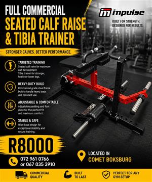 Seated Calf Raise and Tibia Trainer   
