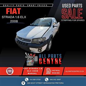 Fiat Strada 1.6 ELX 2008 Manual Petrol Stripping for Spares 