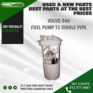 VOLVO S40 T5 FUEL PUMP (SINGLE PIPE) FOR SALE 
