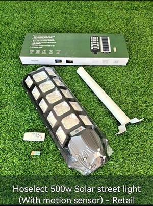 Lights Hoselect solar street lights with motion sensor