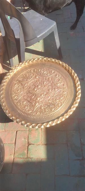 Antique Brass Tray