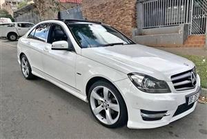 2014 Mercedes BENZ C200 AMG LINE automatic transmission with sun roof