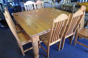 Wooden 8 Seater Dining Room Suite