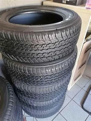 265 60 18 Dunlop Grantrek AT (USED TYRES)