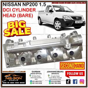 NISSAN NP200 1.5 DCI CYLINDER HEAD (BARE)