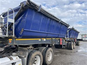 2007 Top Trailers link side tipper