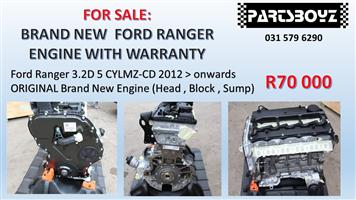 BRAND NEW ORIGINAL Ford Ranger 3.2D 5 CYLMZ-CD Engine