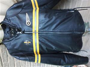 Genuine Leather Biker Jacket  Tommy Hillfiger  -R1,500