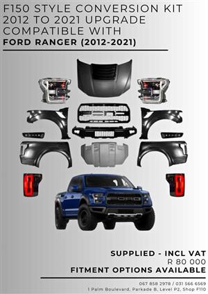F150 STYLE CONVERSION KIT 2012TO 2021 UPGRADE COMPATIBLE WITH FORD RANGER