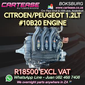 CITROEN/PEUGEOT 1.2 #10B20 ENGINE