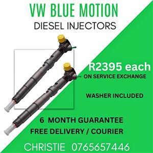 VW Blue Motion Diesel Injectors for sale