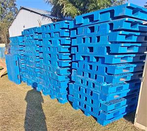 Assorted Plastic pallets Limited stock available GideonJhb South deliver avail at a fee