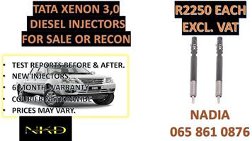TATA 3.0 Dicor diesel injectors for sale we sell or recon.
