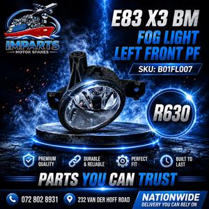 BMW E83 X3 LEFT FRONT FOG LIGHT PF