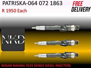 NISSAN NAVARA YD25 DIESEL INJECTORS
