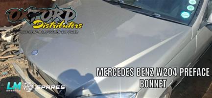 Mercedes Benz W204 Preface Bonnet for Sale  C-Class Front Hood Panel