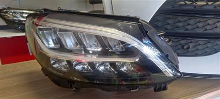2022 MERCEDES BENZ C CLASS W205 FULL LED HEADLIGHT RIGHTSIDE FOR SALE IN IMMACULATE CONDITION