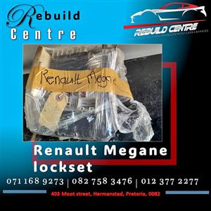 Renault Megane used Lockset for sale.