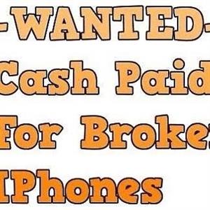 broken /faulty iphones wanted for cash 