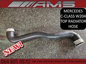 Mercedes W204 C-Class NEW top radiator plain hose for sale  