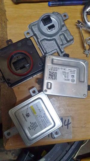 Audi A3, A4 and A5 xenon boxes ballasts