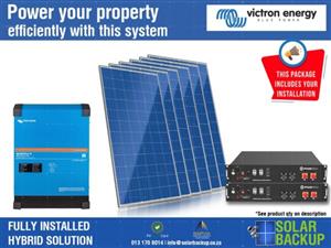 5kVA Victron – 16 units per day with 4.8kWh Storage