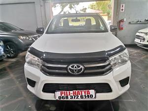 2022 TOYOTA HILUX 2.0VVTI SINGLE CAB MANUAL