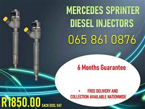MERCEDES SPRINTER DIESEL INJECTORS FOR SALE ON EXCHANGE OR RECONDITIONING