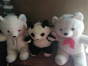 3 teddy bears for sale 