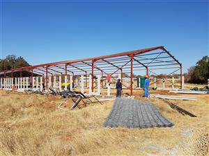 Manufacture and installation of all types of steel structures