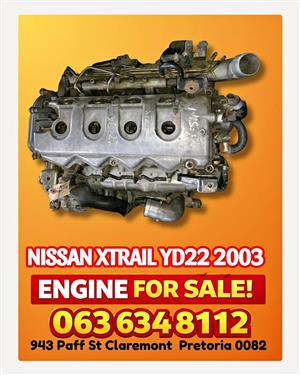 Nissan xtrail yd22 2003 engine 