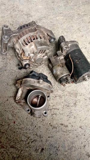 Ford fiesta Starter, Alternator & Throttle for sale 2005