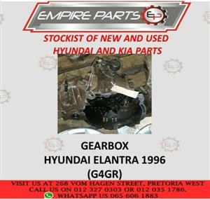 HY052 HYUNDAI ELANTRA 1996 (G4GR) MANUAL GEARBOX