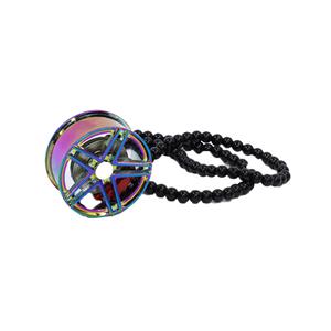 Enzo Wheel with Hanging Pendant (Anodized)