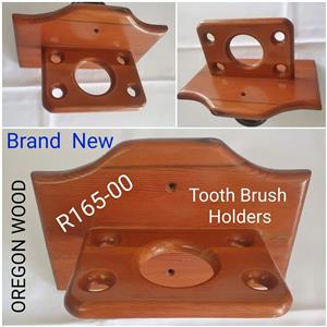 Oregon Wood Tooth Brush Holder