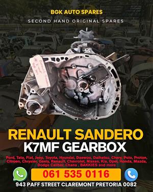 Renault Sandero K7MF gearbox