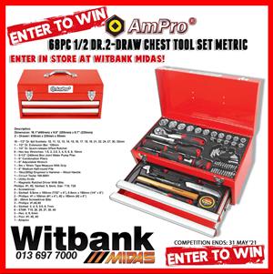 Stand a Chance to WIN with Ampro SA and Midas Witbank! 