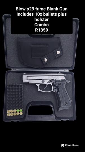 Blow p29 fume 9mm Blank Gun Combo 