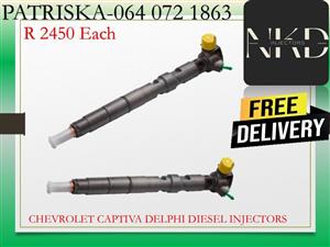 CHEV CAPTIVA DELPHI DIESEL INJECTORS FOR SALE OR TO RECON