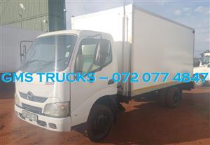 2016 2016 HINO 300 614 BOX BODY  TRUCK FOR SALE (T59)
