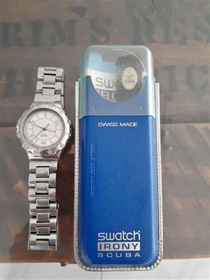 Original Swiss watch comes in original box negotiable