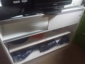 Two shop display cabinets